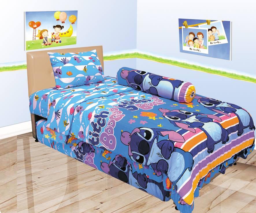 Sprei LADY ROSE motif Karakter Kartun Single Size 120 x 200 cm ladyrose kids anak remaja