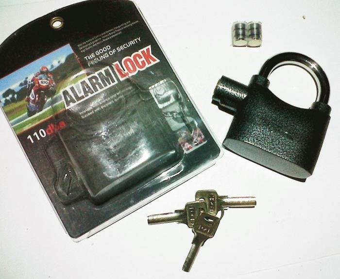 KINBAR RING PANJANG GEMBOK ALARM ANTI MALING UNTUK RUMAH MOTOR - bs9xFOa