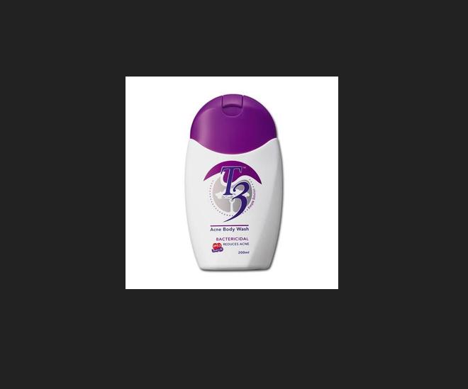 T3 Acne Body Wash (Sabun usir jerawat pada tubuh) 200ml - Original