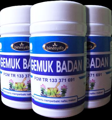 paket 3 buah BINASYIFA Kapsul Gemuk Badan Untuk Menggemukan Badan Gemuk Badan