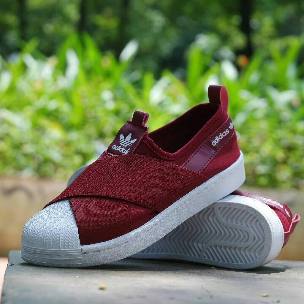 Sepatu Murah Adidas Superstar Slip On. Olahraga - Running - Sekolah - Liburan - Santai