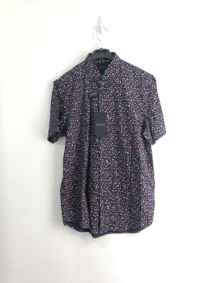 Kemeja Casual Zara Man Original Not Fred perry Kemeja Pantai Floral