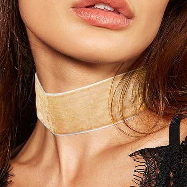 Kalung Fashion Choker Cylinder Simple RBCC5E