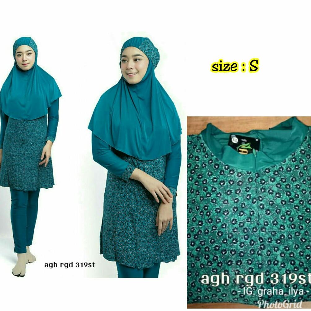 Baju renang muslimah S Aghnisan original