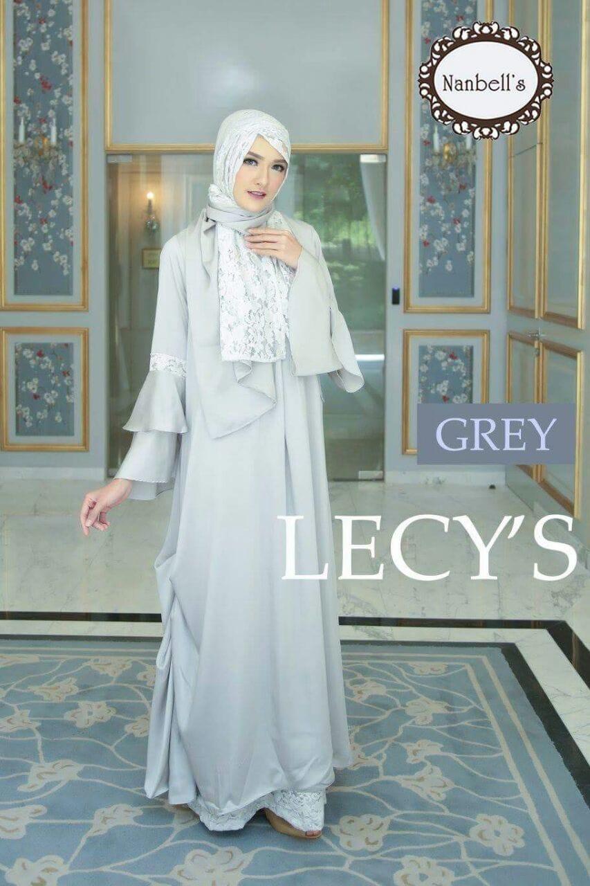 gamis pesta glamour garavani mix brokat 2 in 1 set