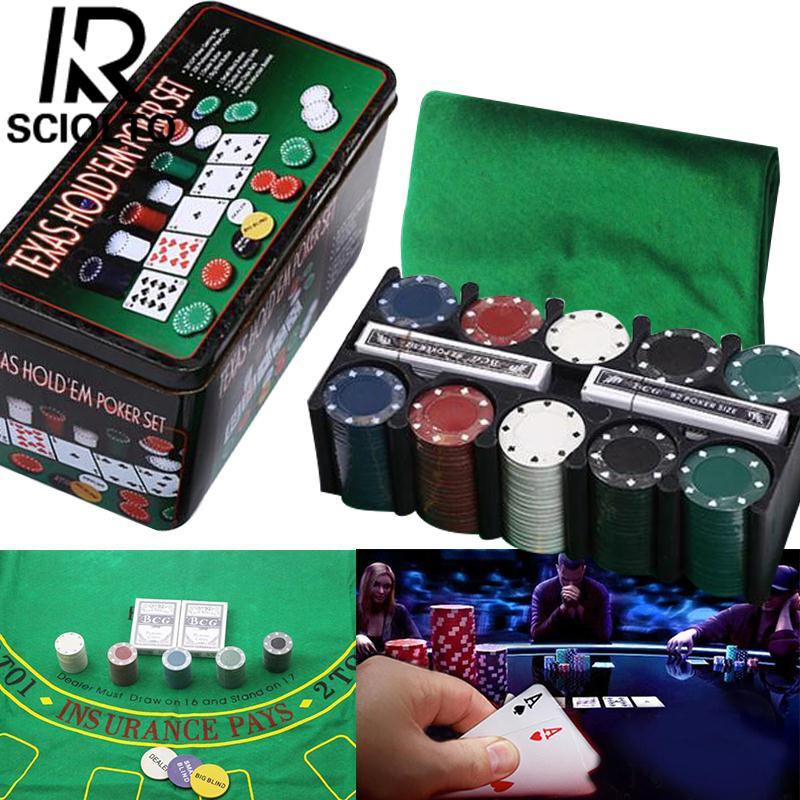 Sciolto Olahraga 200 Pcs/set Bargaining Chip Poker Blackjack Tata Letak Dealer Blinds Bermain Cards-Internasional