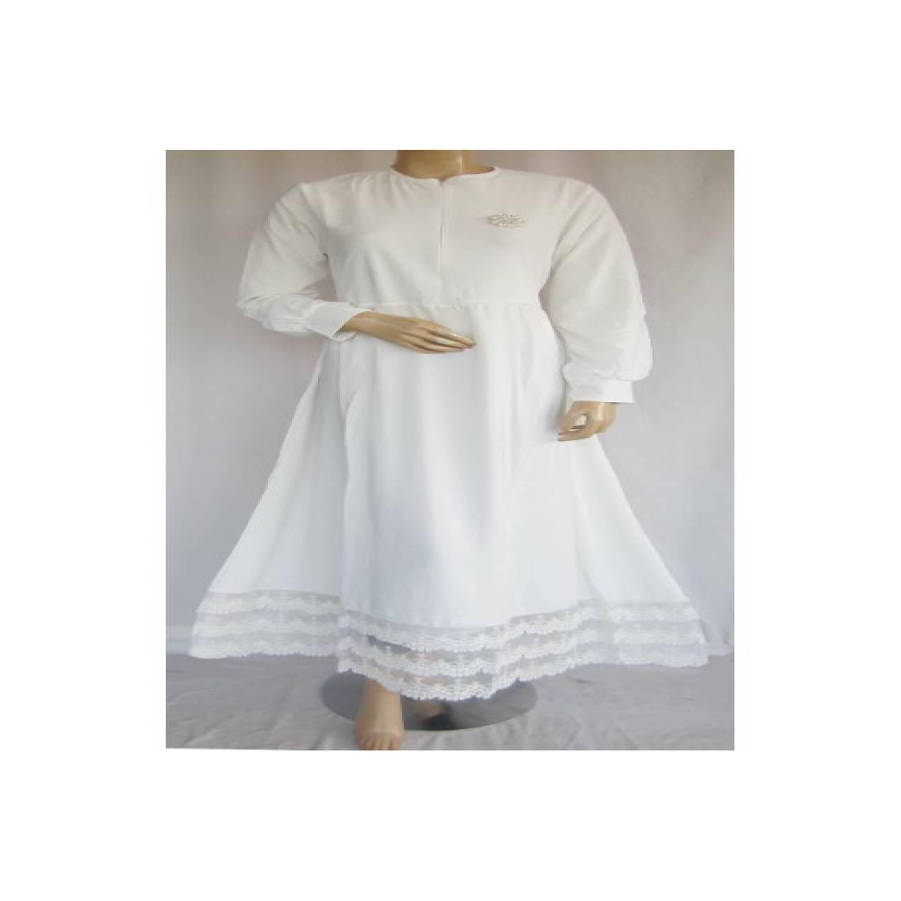 Gamis Iwakuni Sifon Khusus putih Gi9535