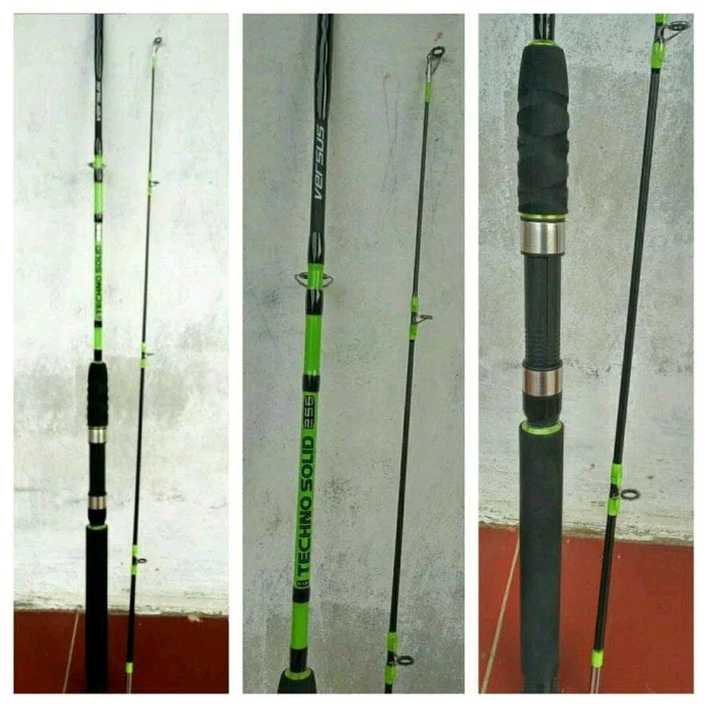 Joran Full Fiber Versus Techno Solid 2.10 m Kekuatan 10 Kg # AF Fishing Store aepsae