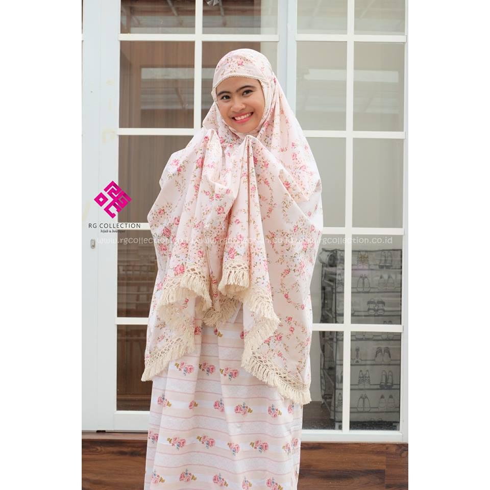 Mukena Katun Jepang Shabby Chic Clara Vintage