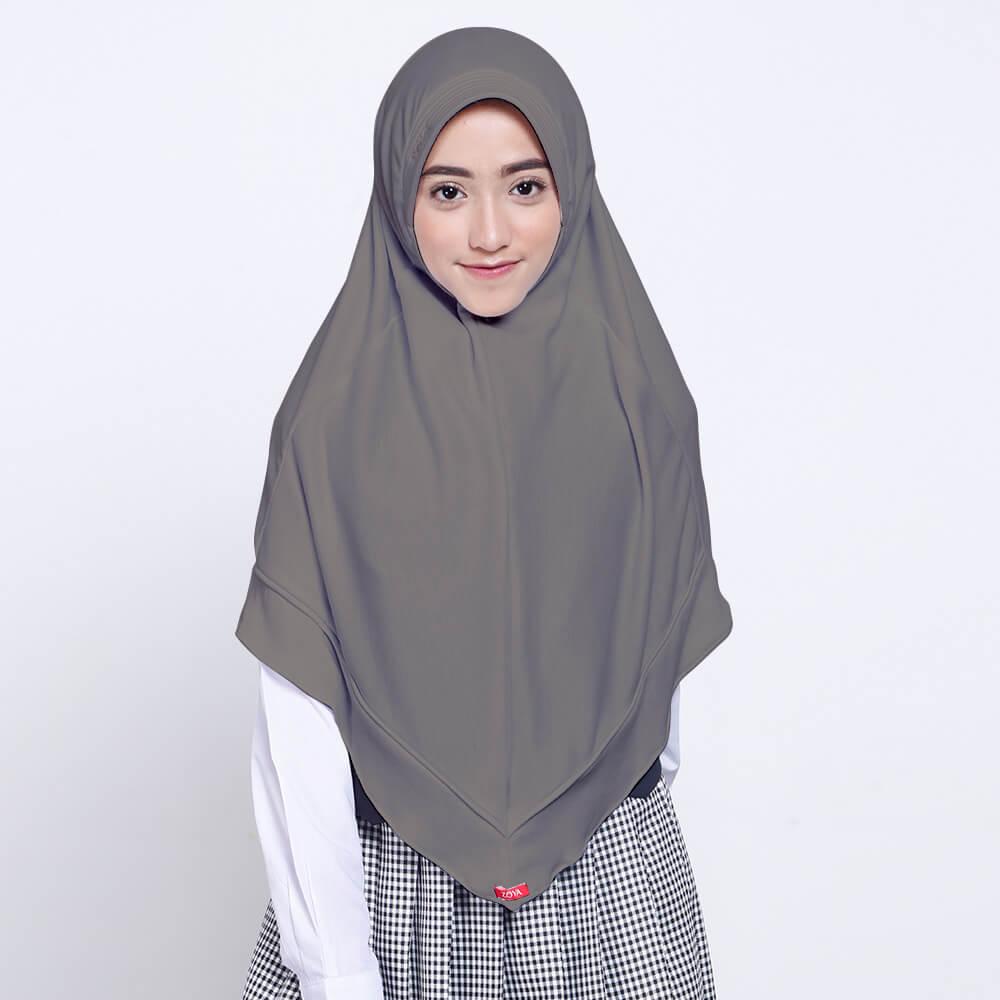 KERUDUNG ANAK / KERUDUNG SEKOLAH ZOYA / BERGO / HIJAB INSTAN SMALL - PRESTASIMINI