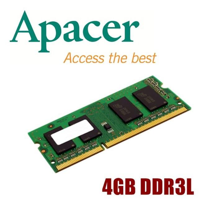 Apacer 4GB DDR3L-1600 CL11 204-Pin SODIMM (PC3L-12800)