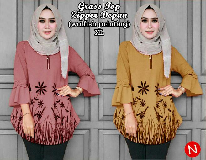 58408 grass top / baju tunik murah / atasan muslim wanita / baju murah / Baju wanita / baju murah / baju atasan wanita / Baju wanita murah / baju wanita jumbo / baju polos / naju wanita polos / baju pesta / kemeja wanita