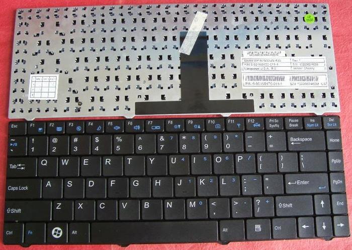 HARGA DISKON!!! Keyboard Zyrex W243HU, WT4820, LW4343, CLEVO M4121 W840T W84T W4 Hitam - JPRwK9