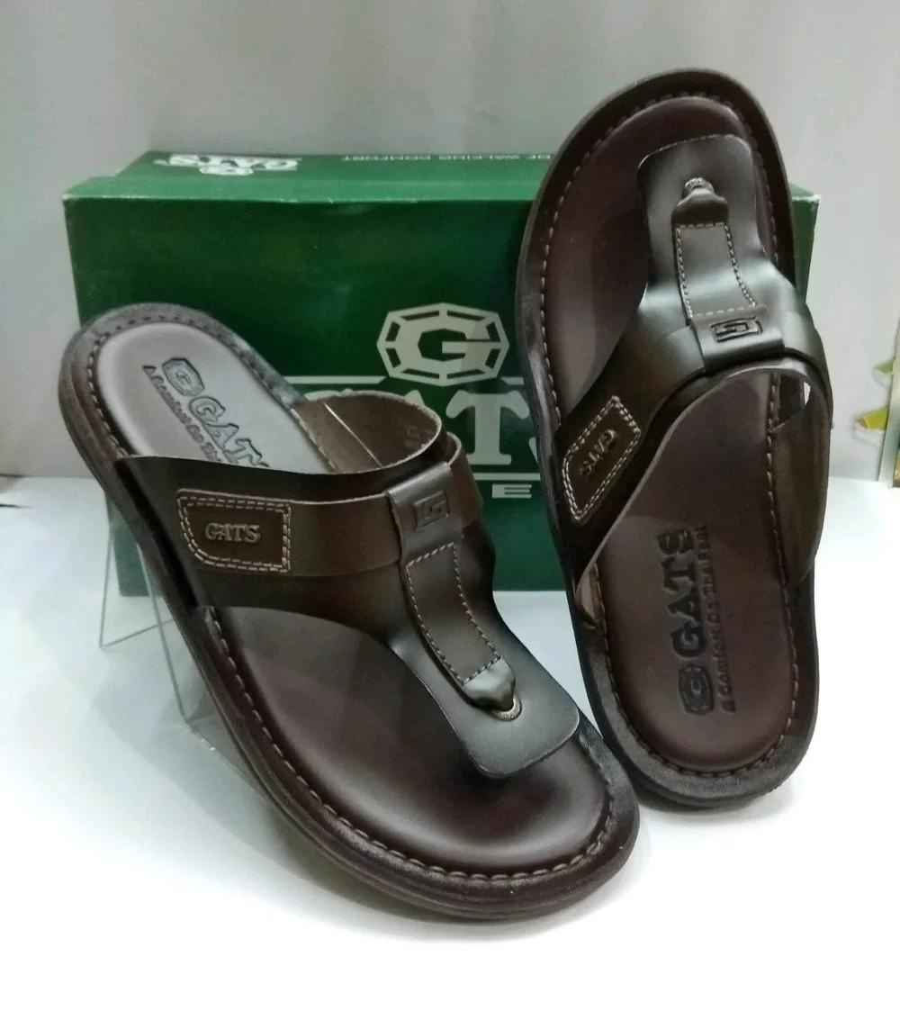 Sandal Kulit Gats HG 286 - Brown