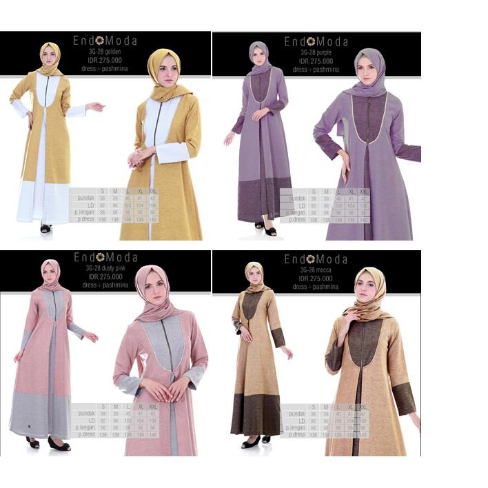 !!!BAARRRRRUUUU !!!!! Gamis Endomoda 3G-28 (M)