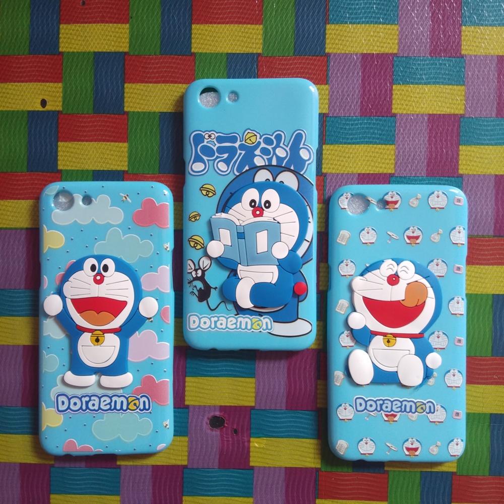 Softcase Karakter Doraemon 3D Lucu Tipe Handphone Vivo/Oppo Terlengkap,Terbaru Dan Termurah