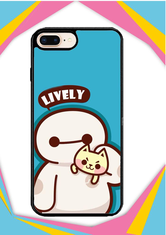 Casing iPhone 6 Plus | 6S Plus Custom Hardcase Baymax vs cat E1485 Case Cover