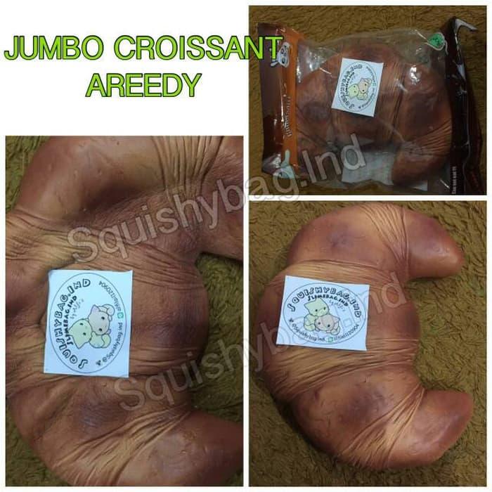 Harga Diskon!! Squishy Jumbo Croissant Areedy - ready stock