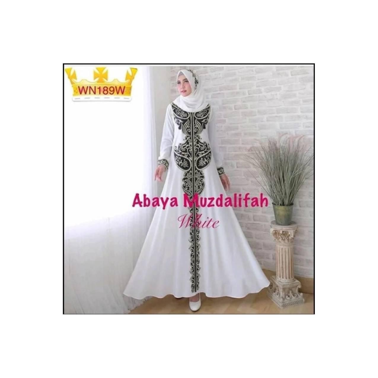 Gamis dress busana muslim abaya india arab saudi dubai turkey longdres