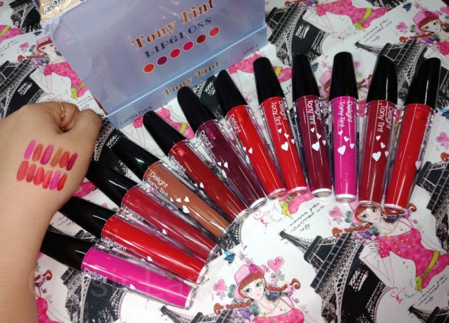Tony Tint Lipgloss Matte Long Lasting 24H - Lipstik dan Pensil Bibir Paling Laris