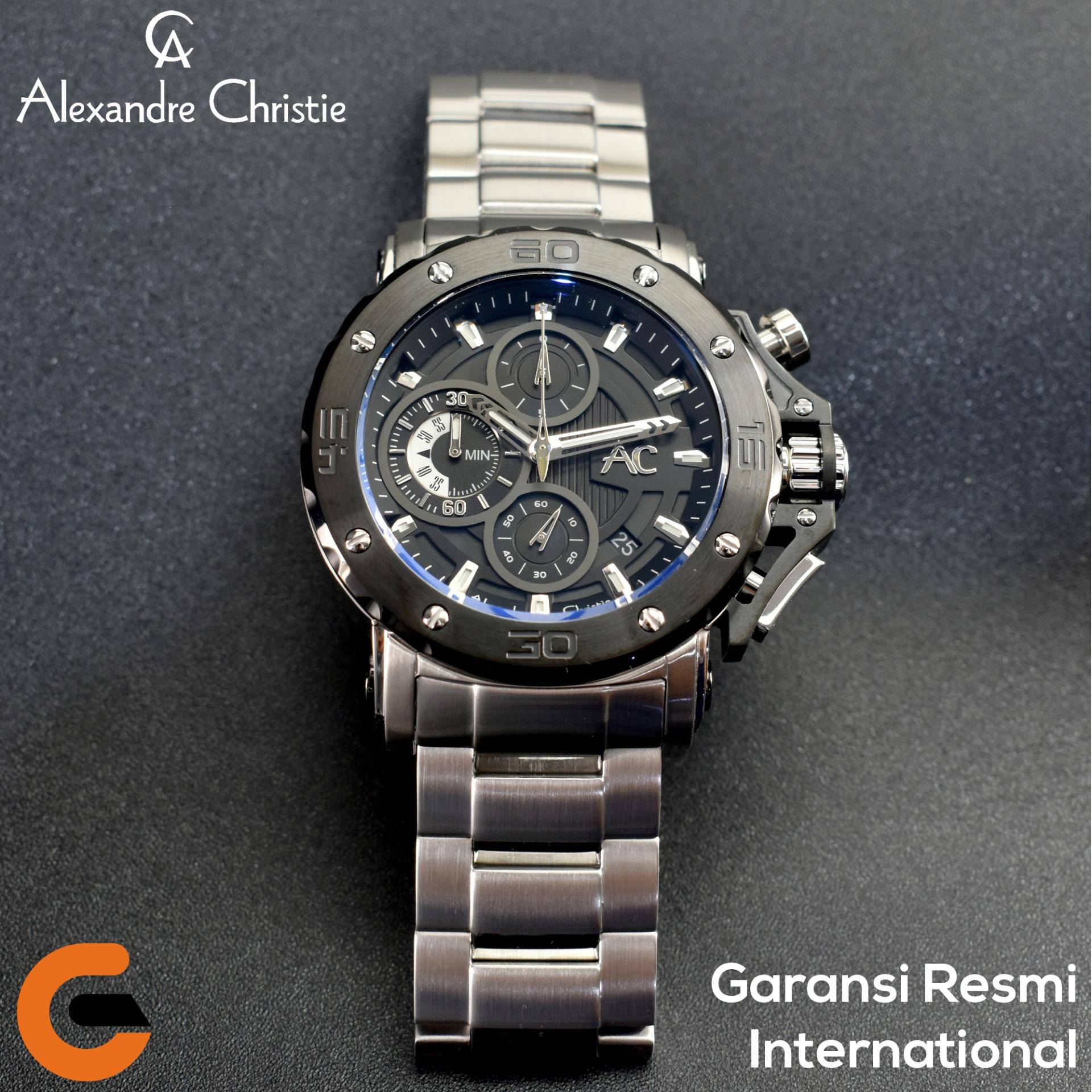 Jual Jam Tangan Pria Alexandre Christie Ac 6418 6418mc Rose Gold Alexandre Christie Jam Tangan Pria Alexandre Christie AC 9205 Chronograph Tali Rantai Logam Stainle