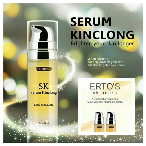 Ertos Skin Care Serum Kinclong Serum Erto's - 15ml