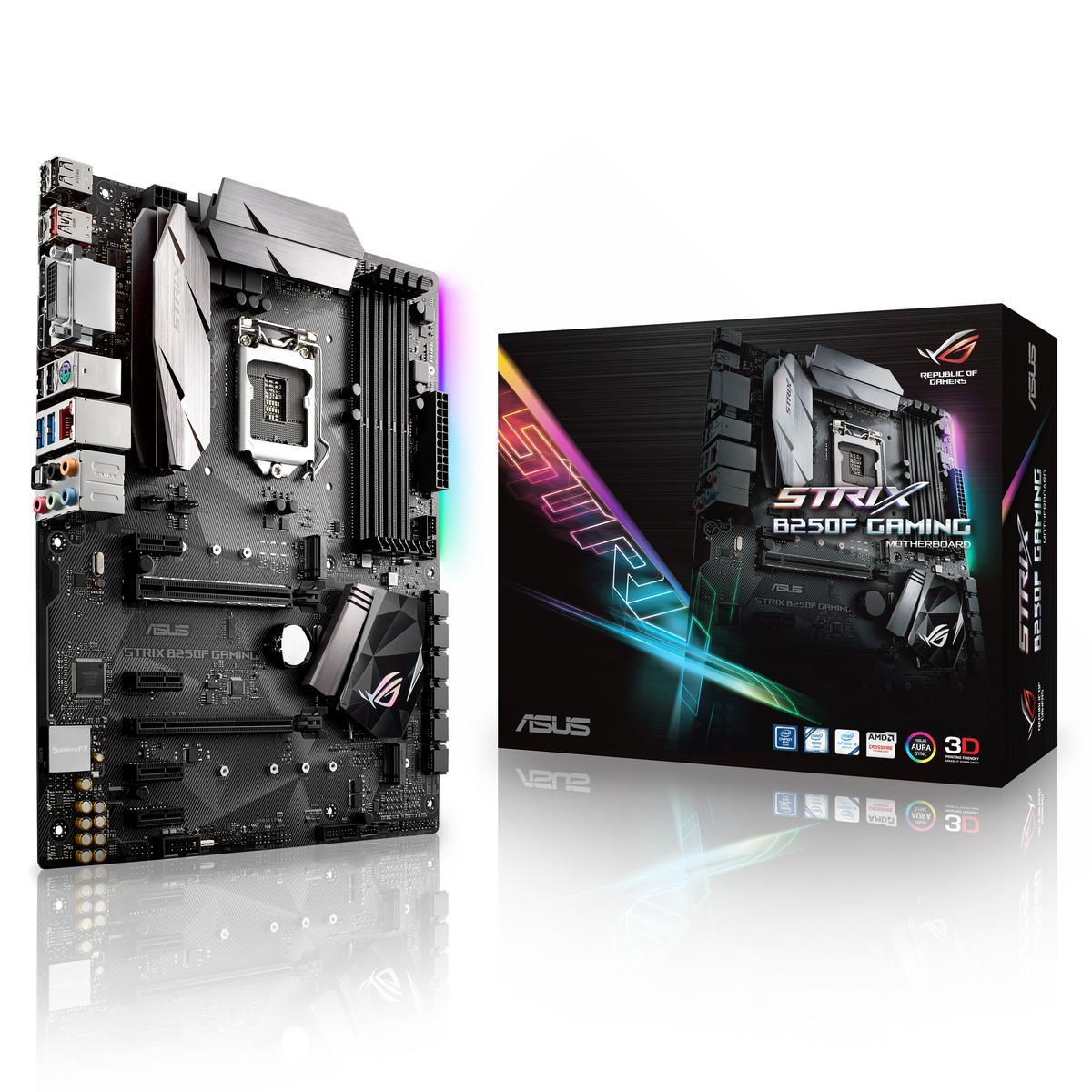 Asus Motherboard  ROG STRIX B250F Gaming D4 LGA 1151
