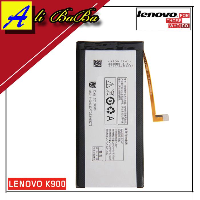 Baterai Hanphone Lenovo K900 BL207 Batre HP Battery Lenovo K900