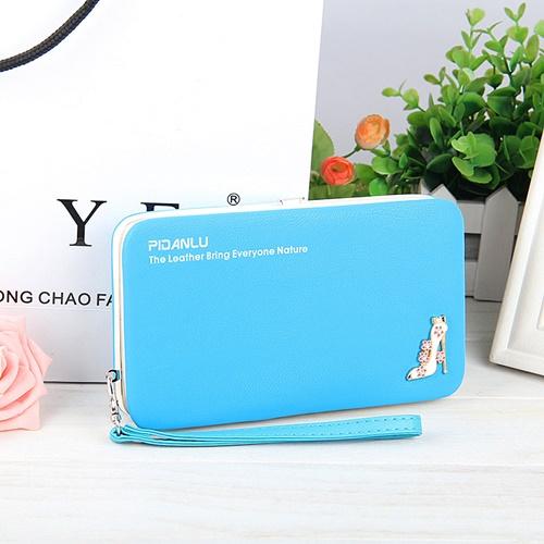 Dompet Panjang Wanita Pidanlu Kulit Imitasi / Dompet Wanita Panjang Pidanlu High Heels Muat HP - Dompet Perempuan Panjang / Dompet Pidanlu High Heel Murah / Women Long Wallet / Dompet Wanita Simple Elegan Unik Keren / Dompet Wanita Korea Import