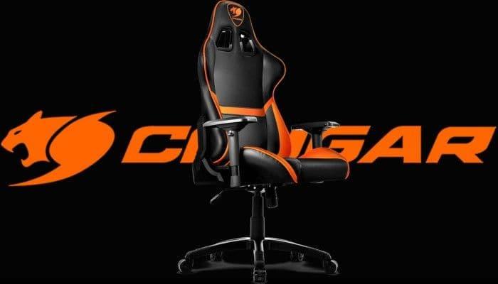 Promo Cougar Armor The Throne of Gamers Gaming Chair Black Orange Kursi Gami Original