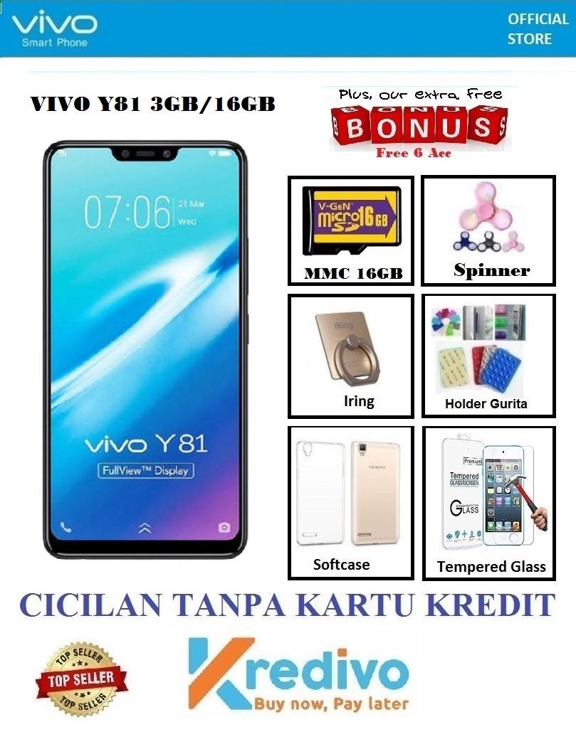 Vivo Y81 Ram 3GB/16GB - Cicilan Tanpa Kartu Kredit + Extra Bonus 6 Accc