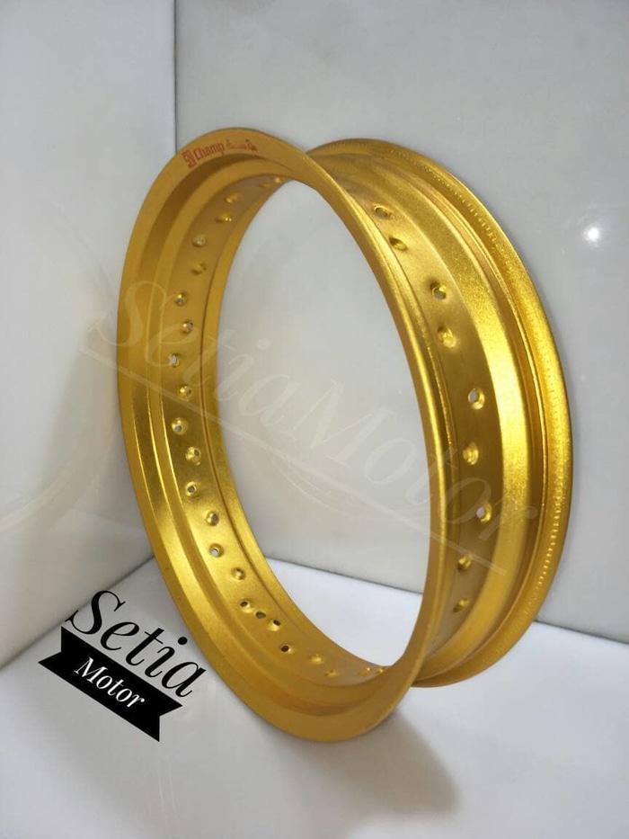 SALE Velg Champ Gold - Tapak Lebar 350 Ring 17 Rim