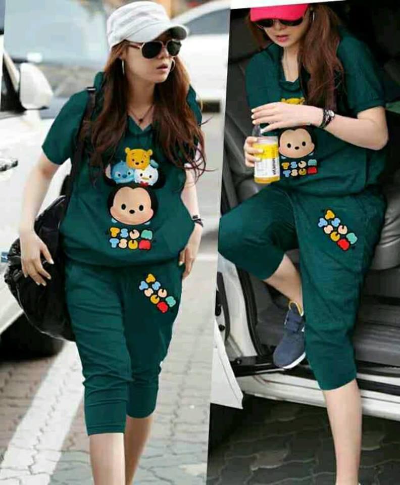 SETELAN SPORT SET WANITA JUMPSUIT WANITA BAJU CELANA WANITA STELAN TSUM TSUM (HARGA GROSIR BAJU DAN CELANA) SETELAN SPORT SET WANITA JUMPSUIT WANITA BAJU CELANA WANITA STELAN TSUM TSUM (HARGA GROSIR BAJU DAN CELANA)