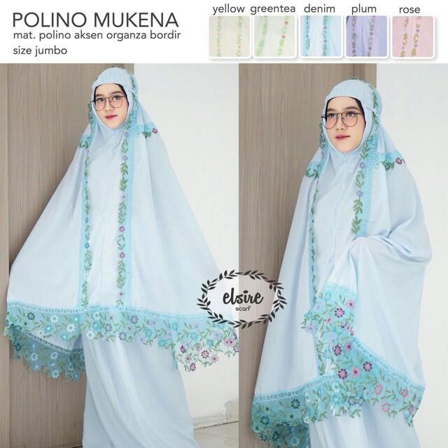 Polino Mukena Ori Elsire Plum