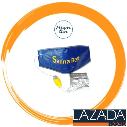 Original Alat Sabuk Pelangsing Tubuh, Pembakar Lemak, Pengecil Perut,Paha,Bokong,Betis Super Sauna Belt Veltform