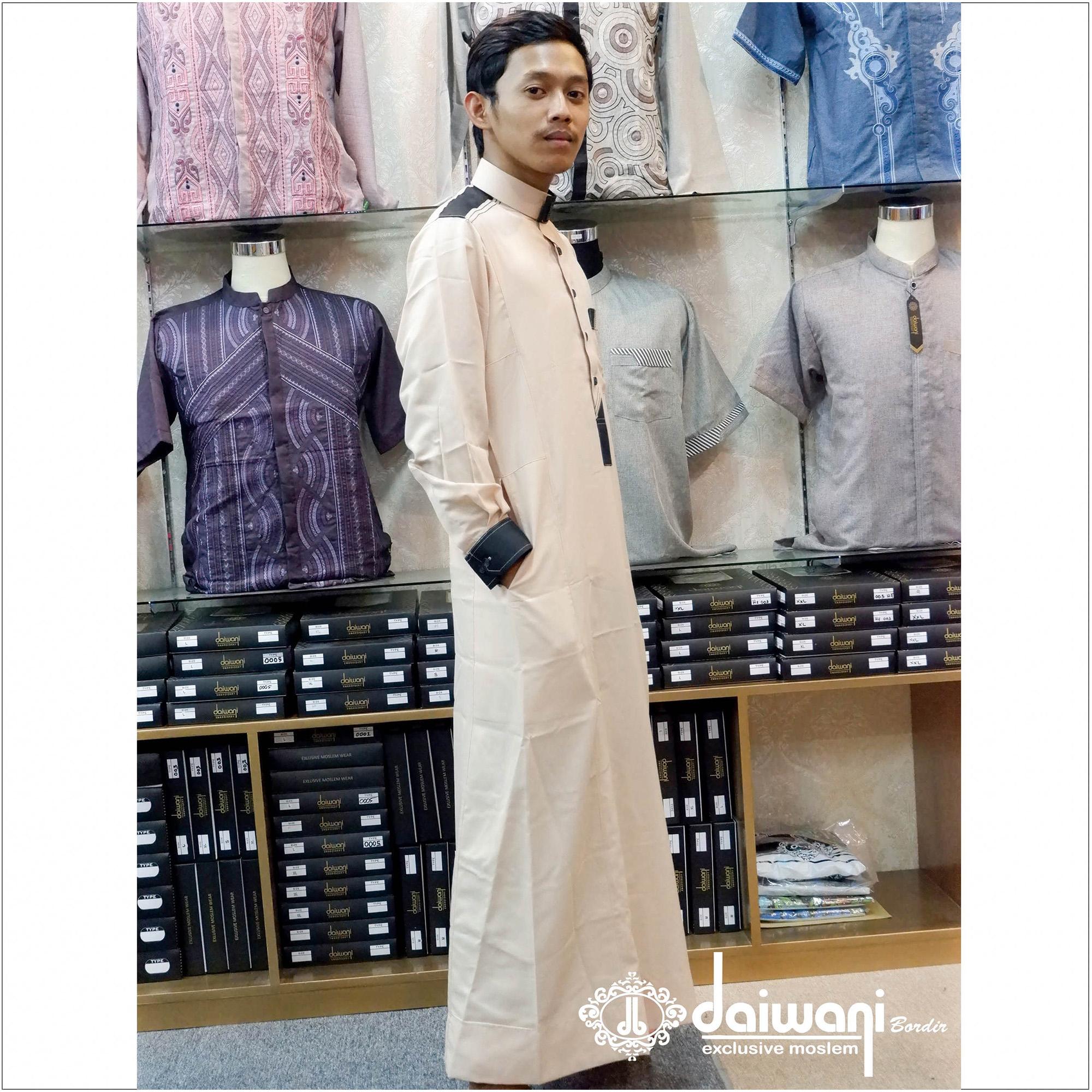 Baju Jubah pria thobe gamis pria