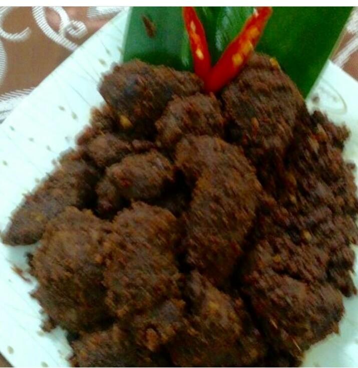 rendang daging - jengkol - ayam lezat khas padang 500 gram