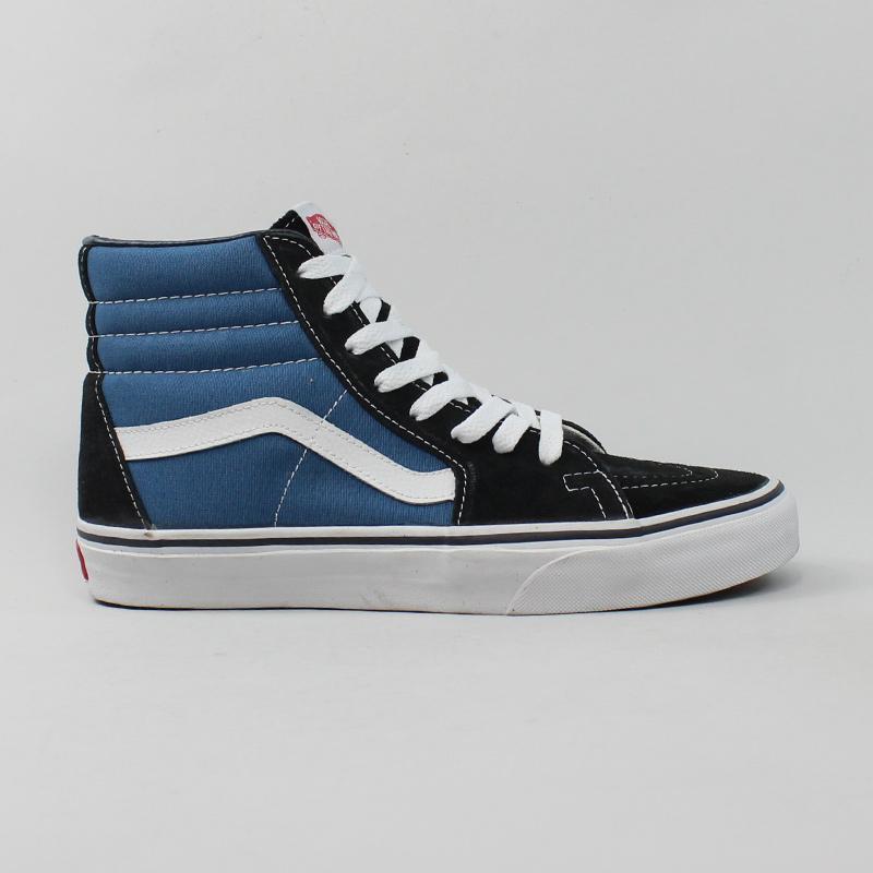 Sepatu V`ans Sk8-Hi Blue Skate Shoes