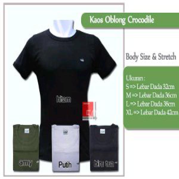 Kaos Oblong Crocodile Ori