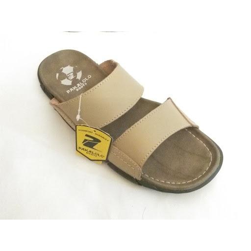Sandal Kulit ORI PAKALOLO Cream Best Quality