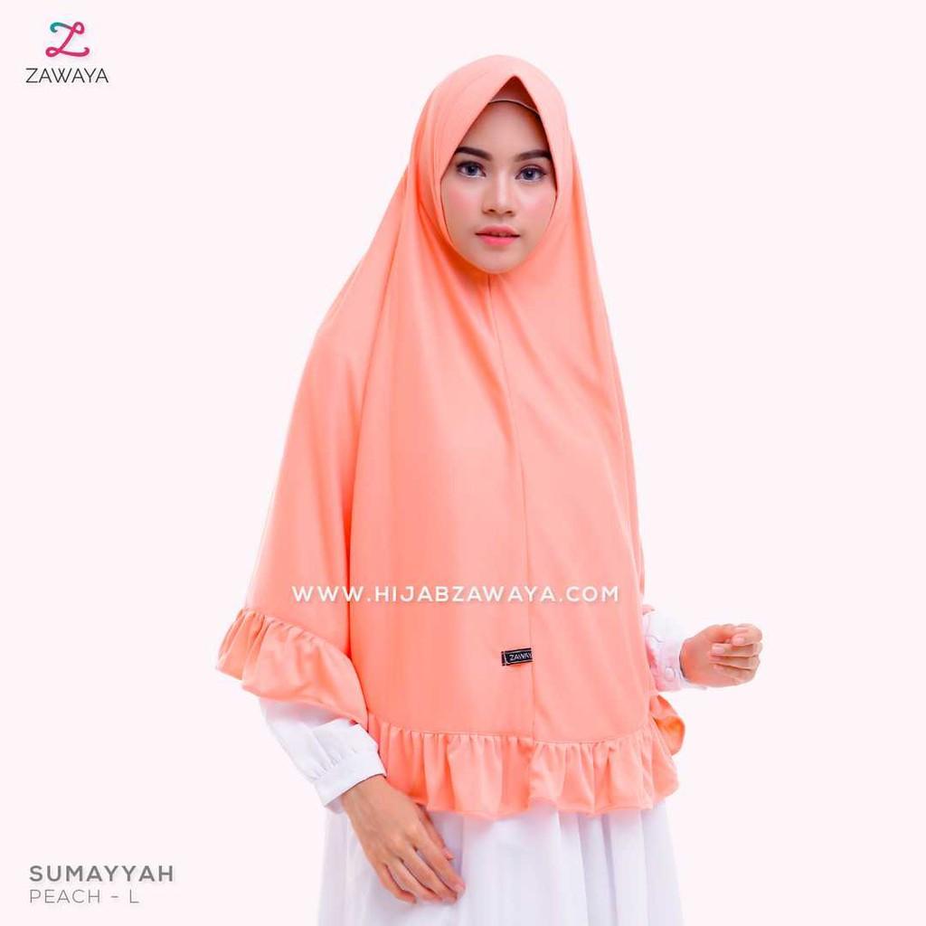 Khimar Kaos Kriwil Murah Sumayyah