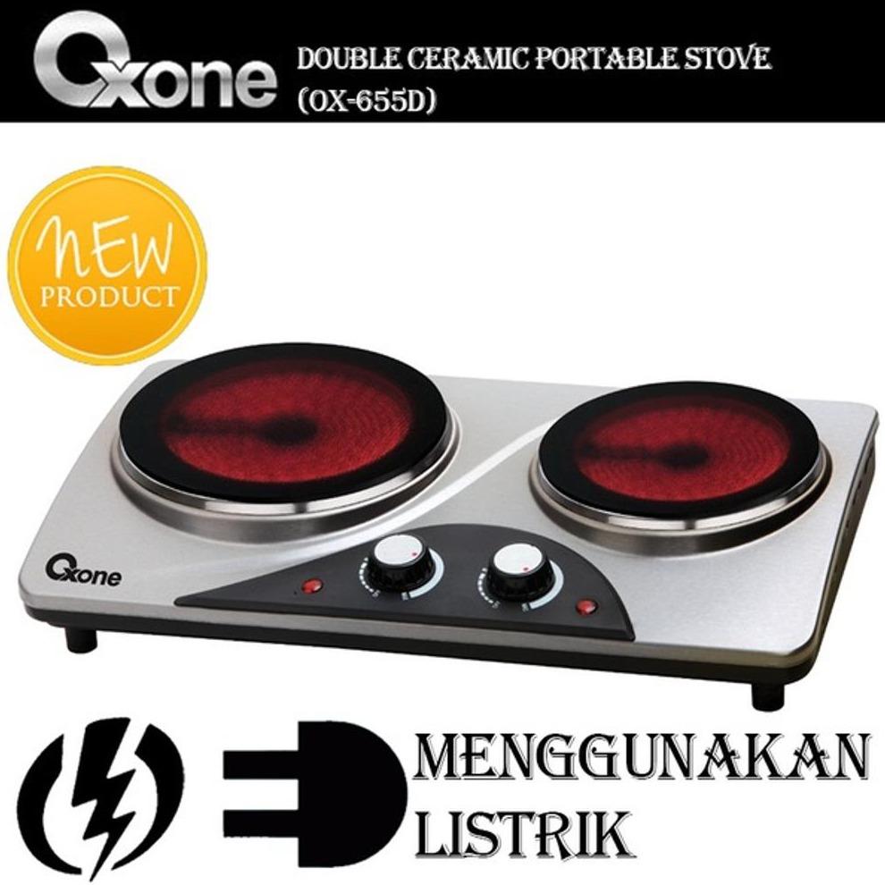 OXONE Kompor Listrik Ceramic 2 Tungku OX-655D