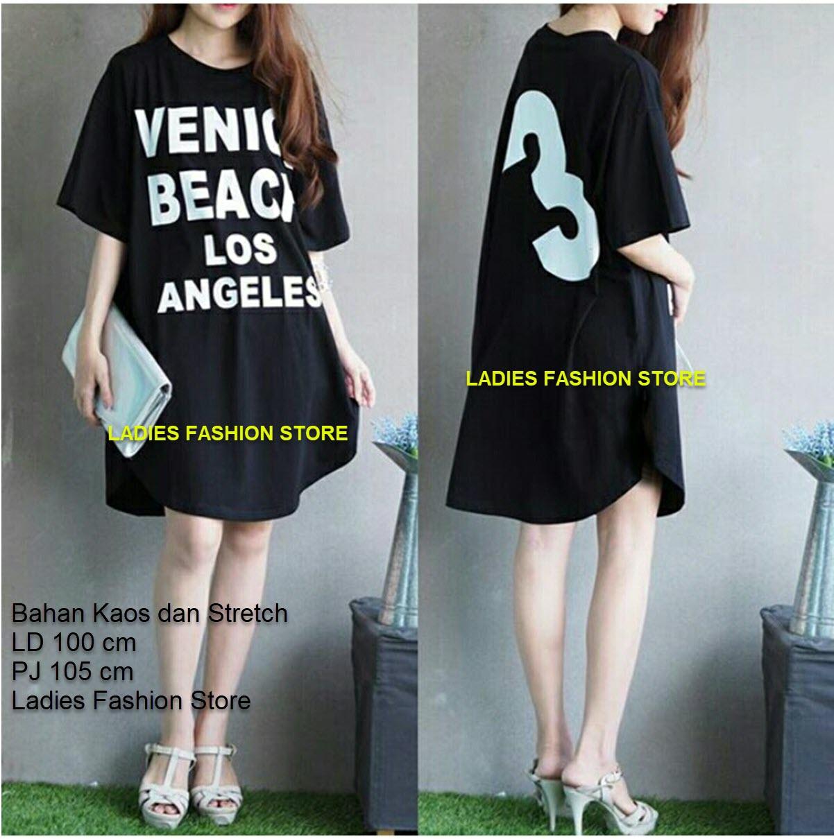 Kaos Dress Pendek Wanita Casual Santai / Dress Cewek Kata Kata / Gaun Murah dan Bagus / Gaun Adem Trend 2018 / Model Baju Wanita Terusan / Kaos Terusan / Kaos Murah Baru/ Atasan Wanita / Top Fashion Elegant / Kaos Model Gombrong Panjang (niceve) NR HITAM