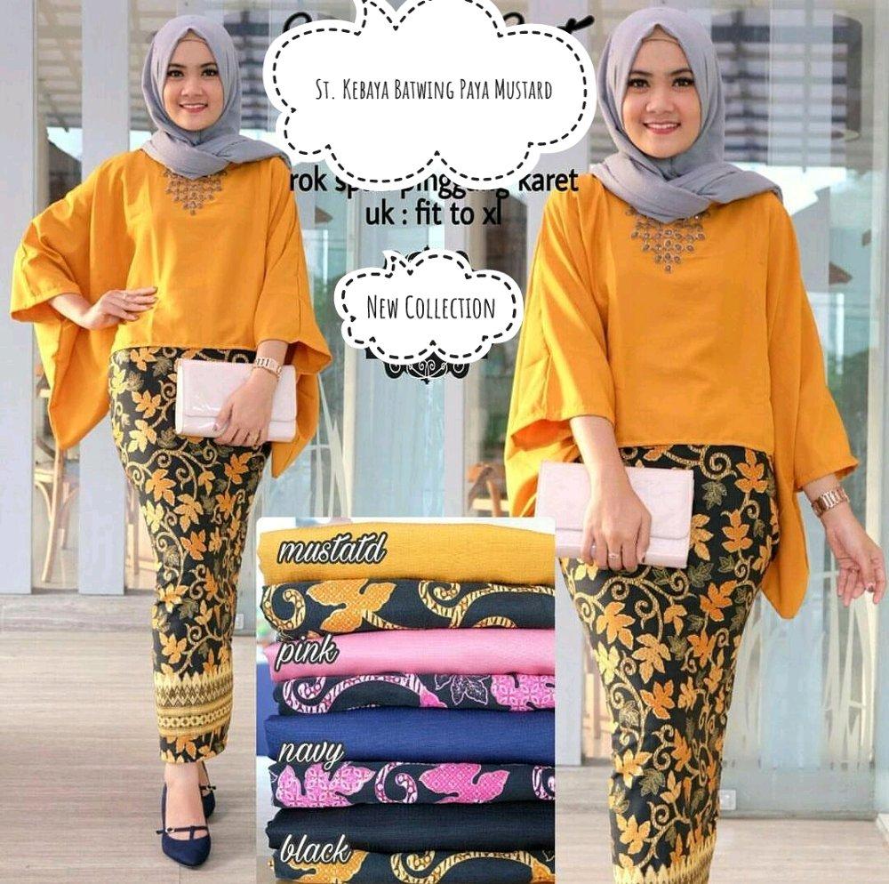 St. Kebaya Batwing Paya 3Warna di lapak Toko Kembar Tanah Abang rinymangiwa