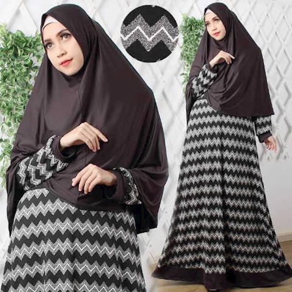 Promo Hari Ini Pusat Gamis Syari Vanilla Hitam (Produsen-Konveksi-Grosir-Suplayer) Untuk Lebaran