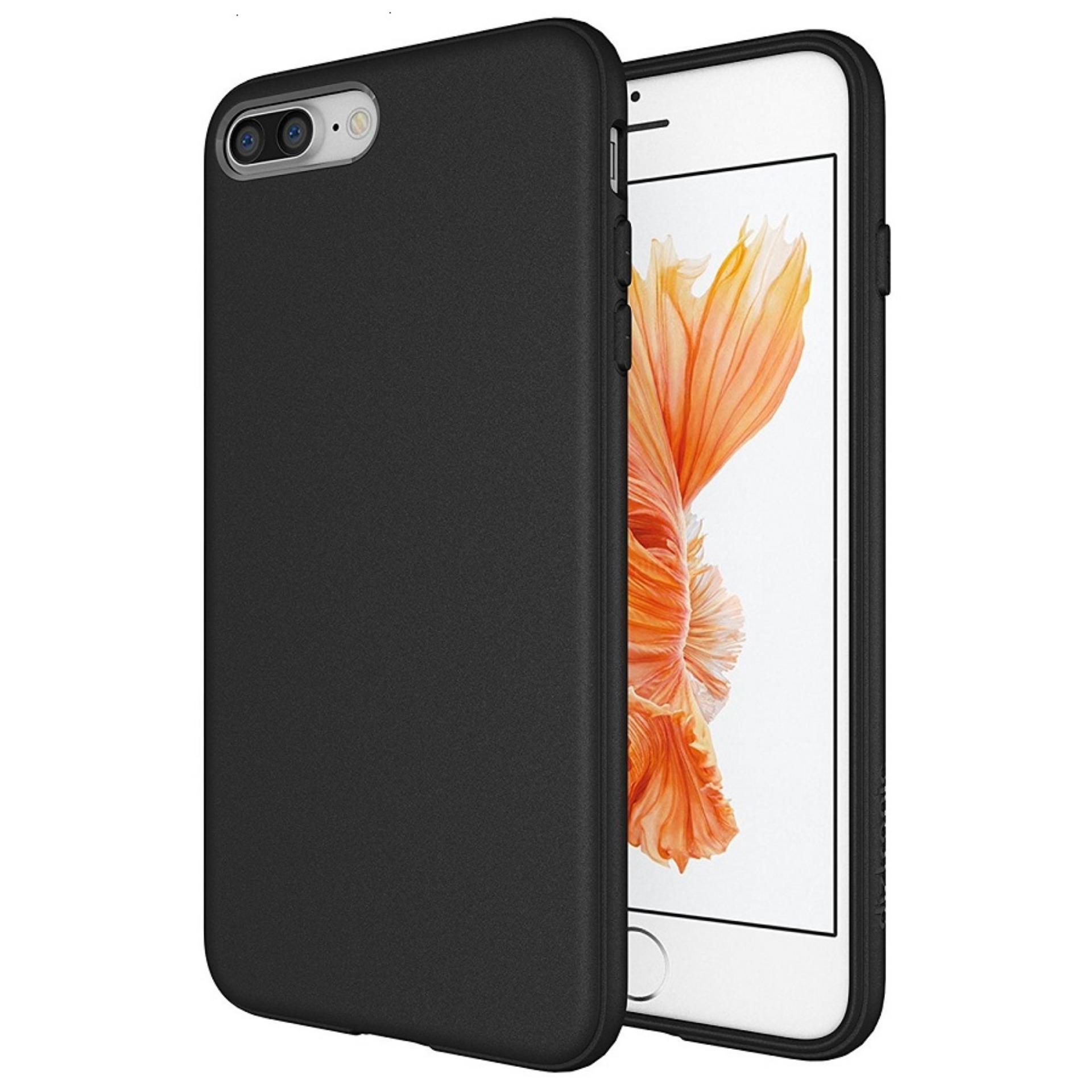 Case Slim Black Matte iPhone 8 Plus Softcase Black