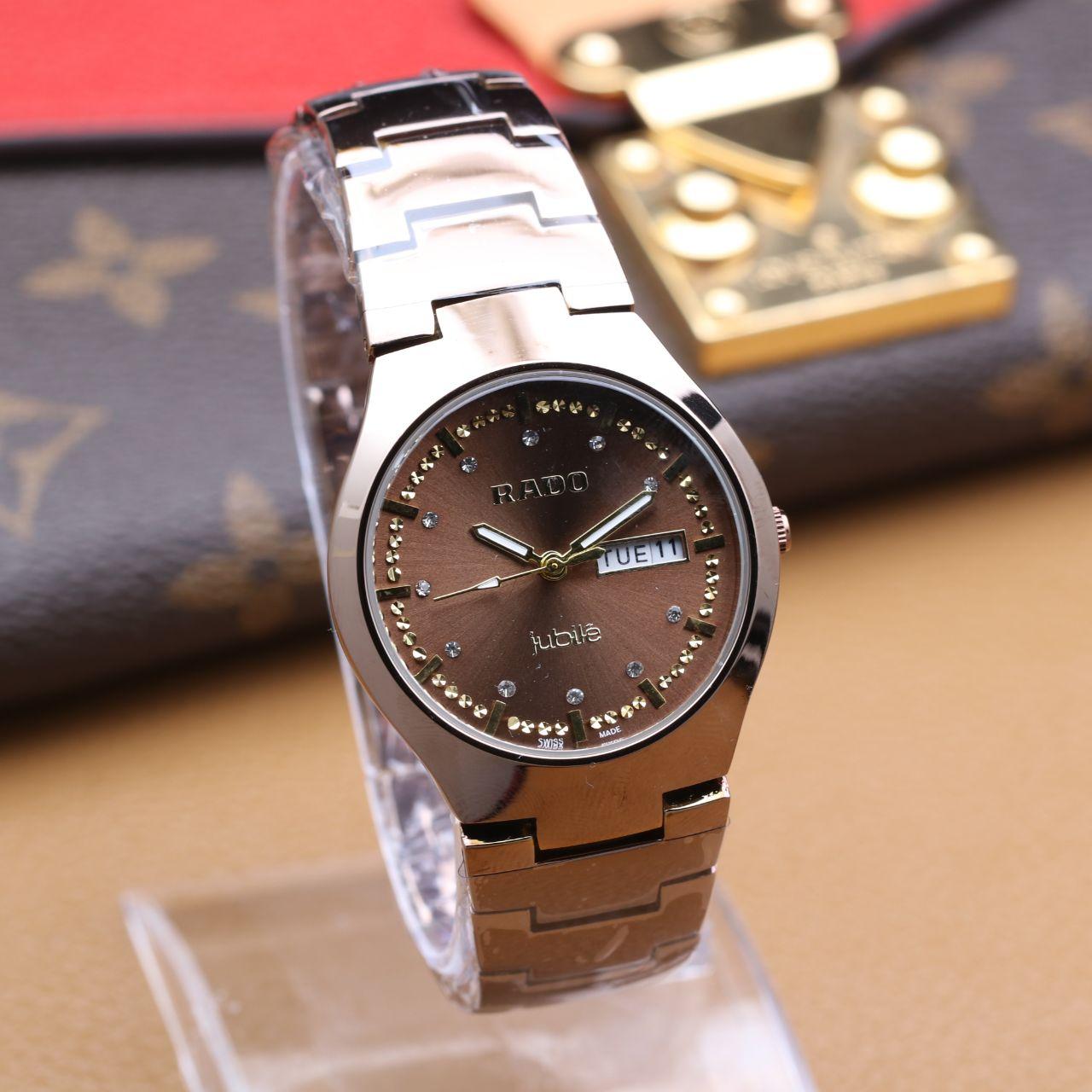 Jam Tangan Wanita Diamond rado Tanggal Hari