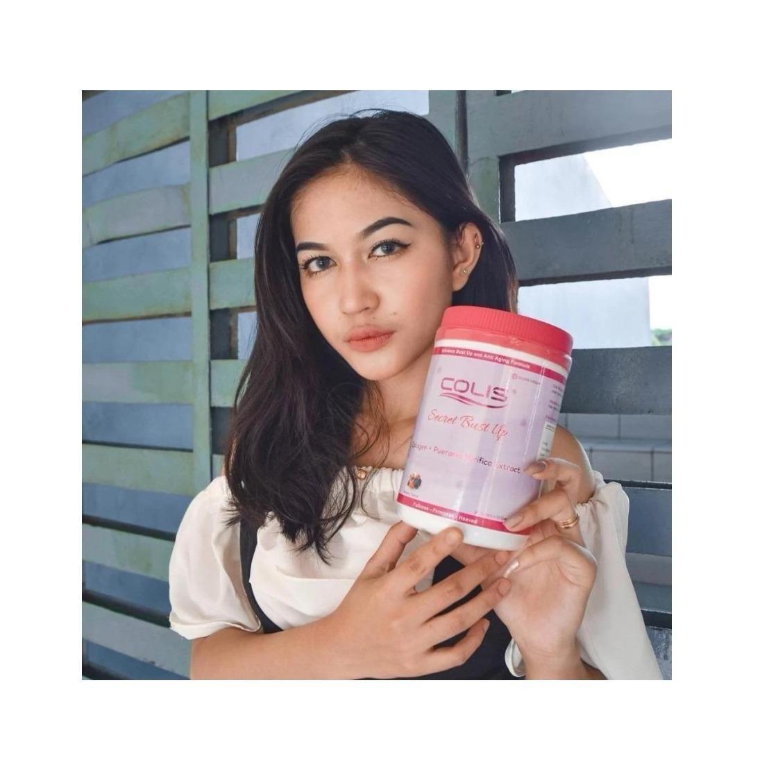 Colis Sachet Secret Bust Up Pengencang Pembesar Payudara Pencerah Kulit Sehat Berseri Best Seller