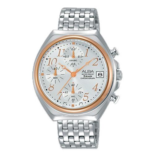 Alba - Jam Tangan Wanita - Silver - Stainless Steel - AM3488