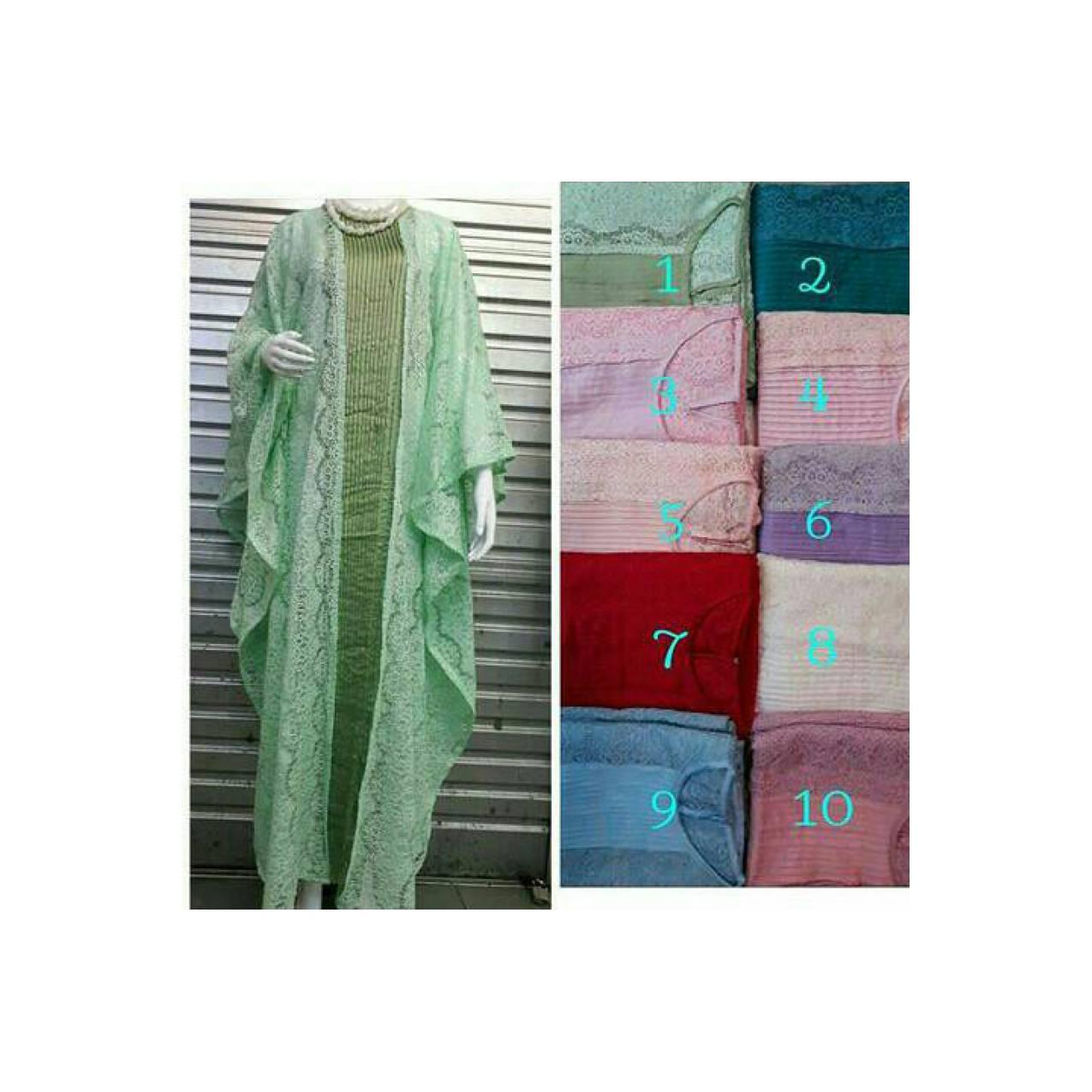 kaftan brukat rania/ gamis dress pesta/ kado hantaran nikah